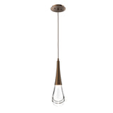 Raindrop Pendant Light By Hammerton, Finish: Flat Bronze