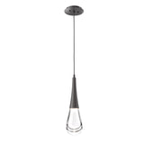 Raindrop Pendant Light By Hammerton, Finish: Graphite