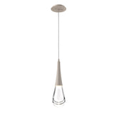 Raindrop Pendant Light By Hammerton, Finish: Beige Silver