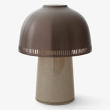 Raku Portable Table Lamp Beige Grey By And Tradition