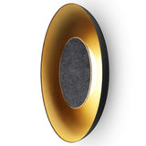 Ramen LED Wall /Ceiling/ Pendant 3 in 1 18 Inch Charcoal Felt By Koncept