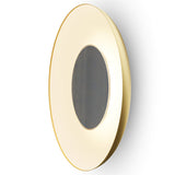 Ramen LED Wall /Ceiling/ Pendant 3 in 1 18 Inch Gold Matte White Brushed Nickel By Koncept