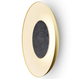 Ramen LED Wall /Ceiling/ Pendant 3 in 1 18 Inch Gold Matte White Charcoal Felt By Koncept