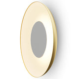 Ramen LED Wall /Ceiling/ Pendant 3 in 1 24 Inch Gold Matte White Paintable By Koncept