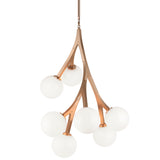 Rami Pendant Light Medium Aged Gold Brass By Matteo
