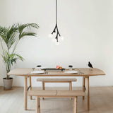Rami Pendant Light Small Black By Matteo-Lifestyle View