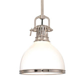 Randolph Pendant - 7 Inch - Polished Nickel by Hudson Valley