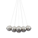 Random Cloud 14 Lights Suspension Medium Chrome By Lodes