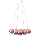 Random Cloud 14 Lights Suspension Small Rose Gold By Lodes
