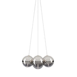 Random Cloud 7 Lights Suspension Medium Chrome By Lodes