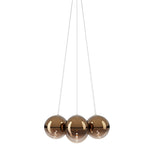 Random Cloud 7 Lights Suspension Medium Glossy Bronze By Lodes