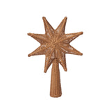 Rattan Christmas Tree Top Star