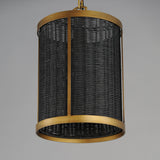 Rattan Pendant by Maxim Lighting