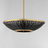 Rattan Pendant Light By Maxim Lighting Front View1