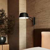 Ray Wall Lamp Satin Black Satin Black Alumimium Short By Sonneman With Light