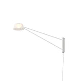 Ray Wall Lamp Warm Gray Opal White Acrylic Long By Sonneman