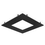 Recessed Trim Ring by Dals - 6 Inch Square, Black