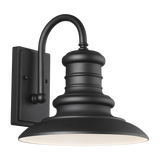 Redding Station Lantern Textured Black Medium By Generation Lighitng