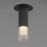 Reeds Flush Mount Black By ET2 - Lifestyle View3