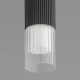 Reeds Flush Mount Black By ET2 - Lifestyle View4