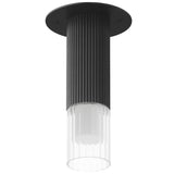 Reeds Flush Mount Black By ET2