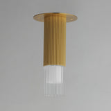 Reeds Flush Mount Gold By ET2 - Lifestyle View2