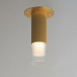 Reeds Flush Mount Gold By ET2 - Lifestyle View4