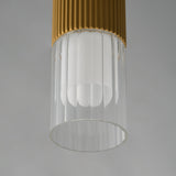 Reeds Flush Mount Gold By ET2 - Lifestyle View5