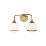 Reese Bath and Vanity Light - Aged Brass