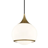 Reese Pendant - Aged Brass
