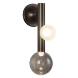 Reese Wall Sconce — Urban Bronze, Smoked Glass