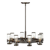 Reeve Medium Single Tier Chandelier - Black Oxide - by Hinkley
