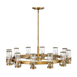 Reeve Medium Single Tier Chandelier - Heritage Brass - by Hinkley