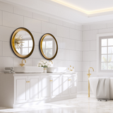 Reflections Metallic Mirror Oil Rubbed Bronze Gold Leaf By Artcraft Lifestyle View