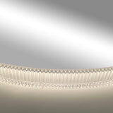 Reflections Round Crystal LED Mirror By Artcraft-Detailed View