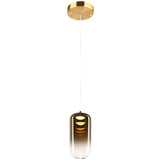 Refrax Pendant Light Aged Gold Brass Medium By Matteo