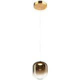 Refrax Pendant Light Aged Gold Brass Small By Matteo