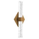 Regal Vanity Light By Modern Forms Small Aged Brass Detailed View