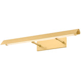 Regan Picture Light Medium Aged Brass By Mitzi