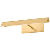 Regan Picture Light Small Aged Brass By Mitzi