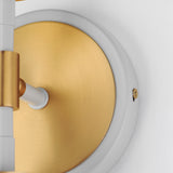 Regent 2-Light Bath Vanity Frensch Gray Natural Antique Brass By Maxim Lighting - Detailed View