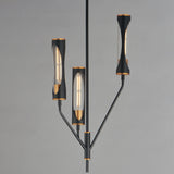 Regent 3-Light Pendant Black Antique Brass By Maxim Lighting - With Light