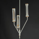 Regent 3-Light Pendant Frensh Grey Natural Aged Brass By Maxim Lighting - Side View1