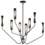 Regent Chandelier Black Antique Brass 8 Lights By Maxim Lighting