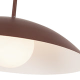 Regent Pendant Light Burgundy By Kuzco - Detailed View