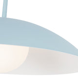 Regent Pendant Light Cerculean By Kuzco - Detailed View