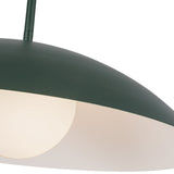 Regent Pendant Light Pine Green By Kuzco - Detailed View