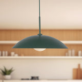Regent Pendant Light Pine Green By Kuzco - Lifestyle View1