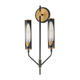 Regent Wall Sconce Black / Antique Brass by Maxim Lighting
