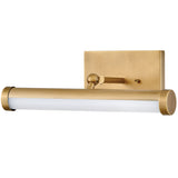 Regis Picture Light By Hinkley Small Heritage Brass Bottom View